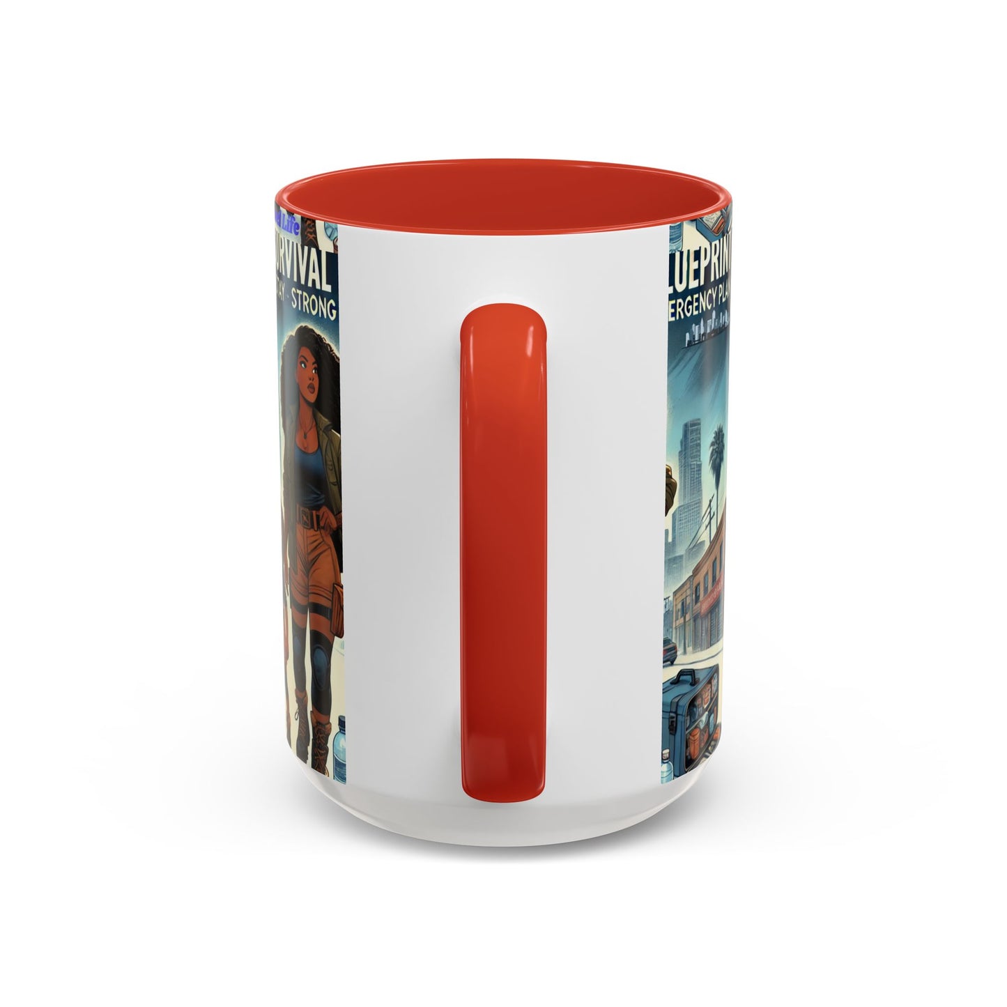 Empowerment Accent Coffee Mug - Survival Plan Design