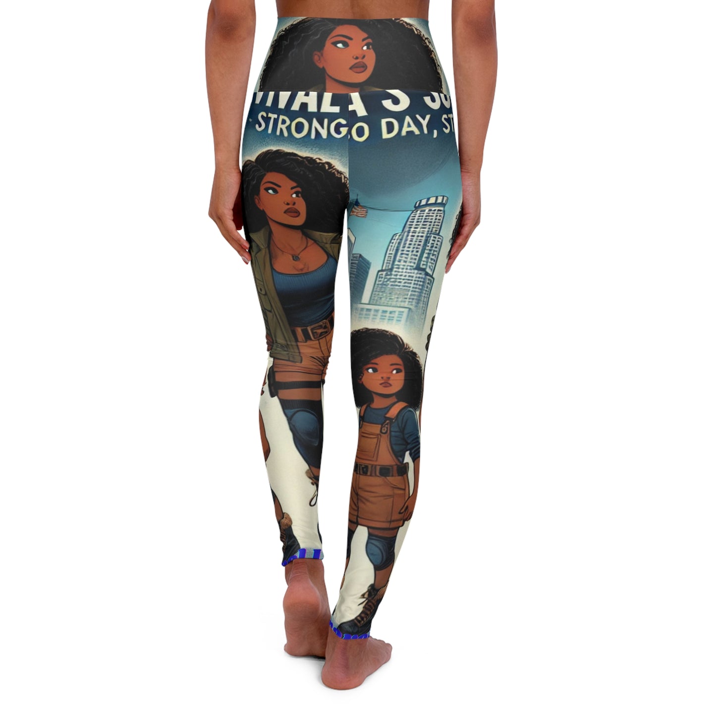 Yoga Leggings - Empowerment Leggings from Mama's Blueprint Book