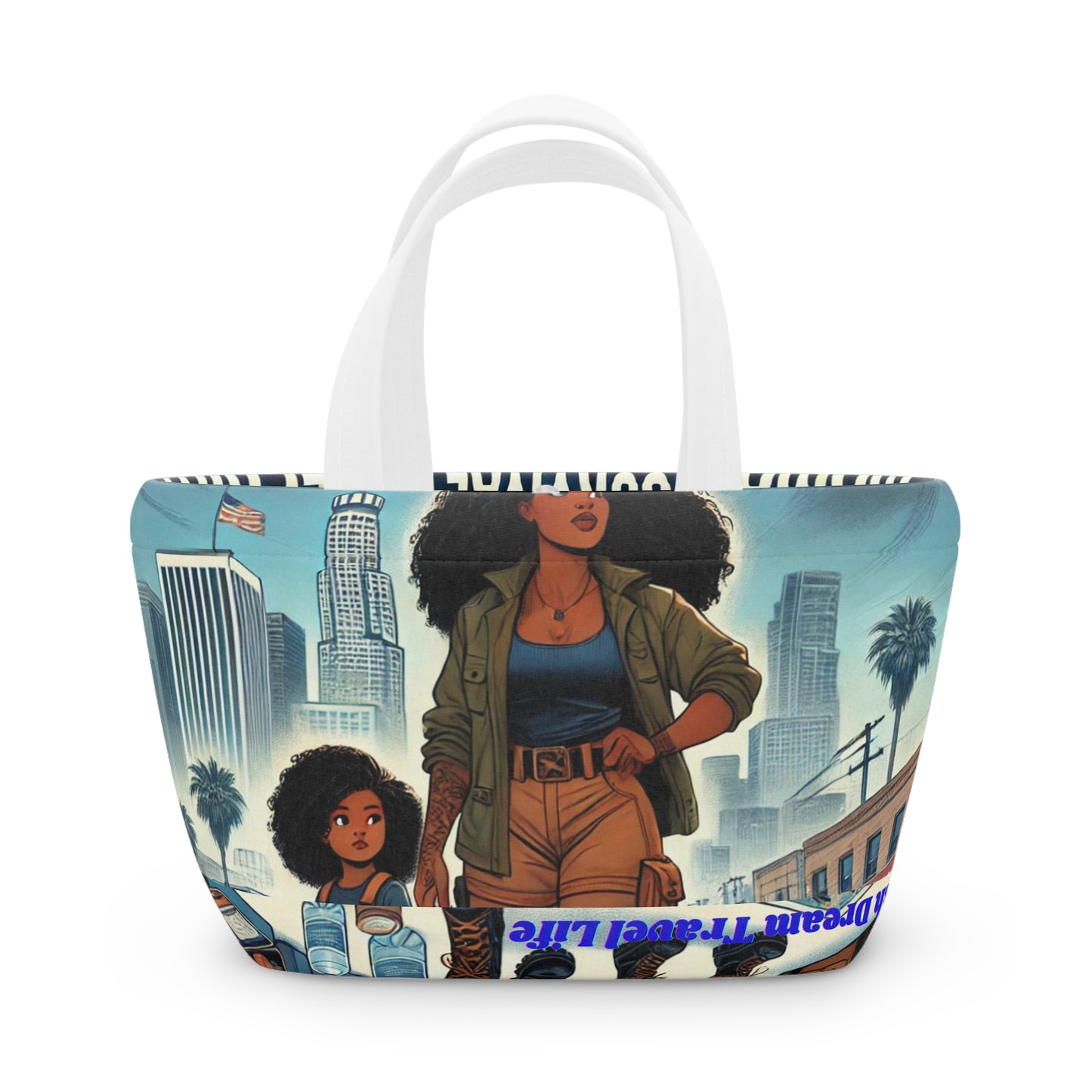 Empowering Lunch Bag | Strong Emergency Plan Design | Stylish & Functional Tote for Moms