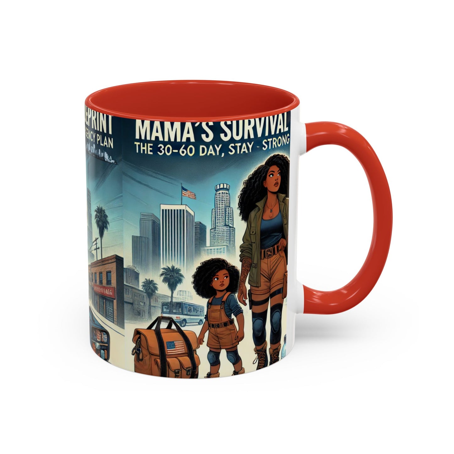 Empowerment Accent Coffee Mug - Survival Plan Design