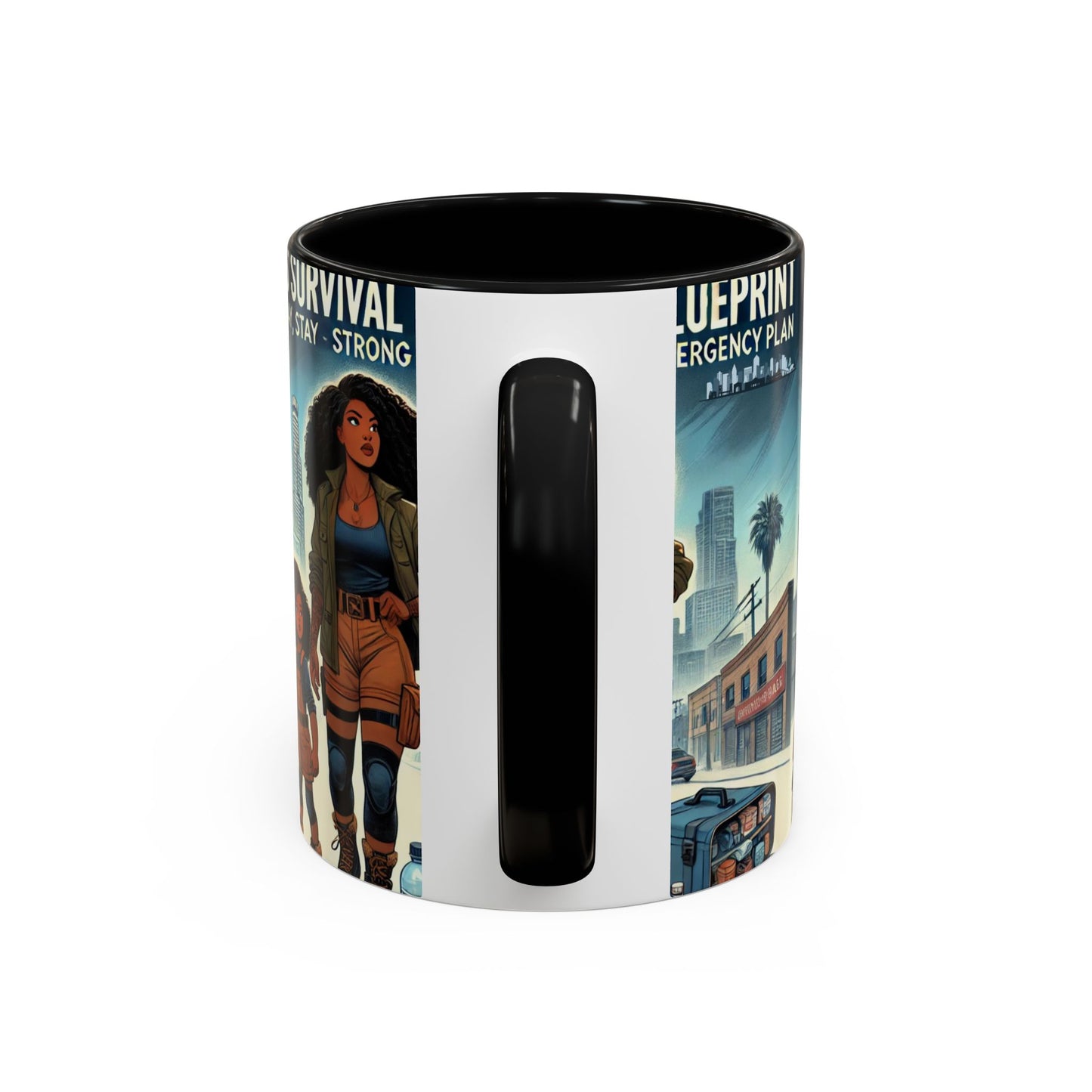 Empowerment Accent Coffee Mug - Survival Plan Design