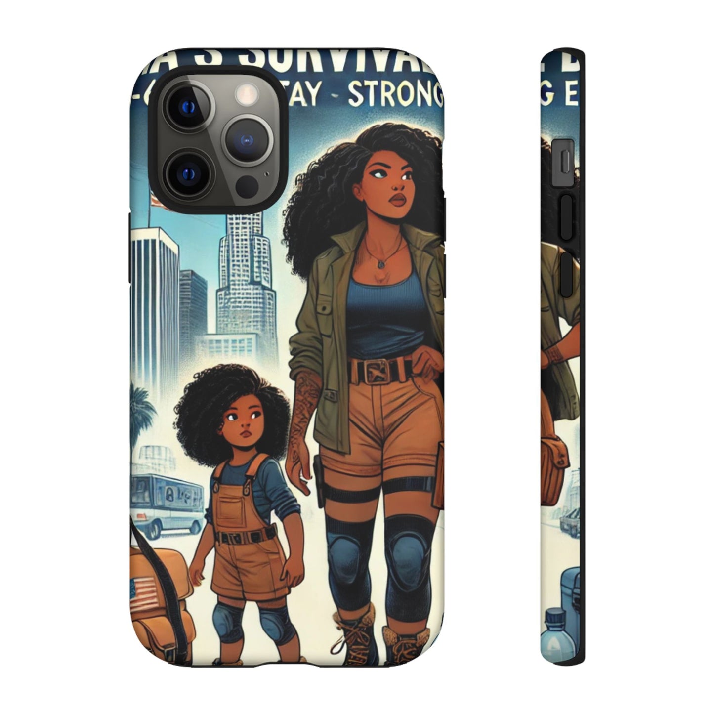 Empowering Phone Case - 'Stay Strong' Survival Design