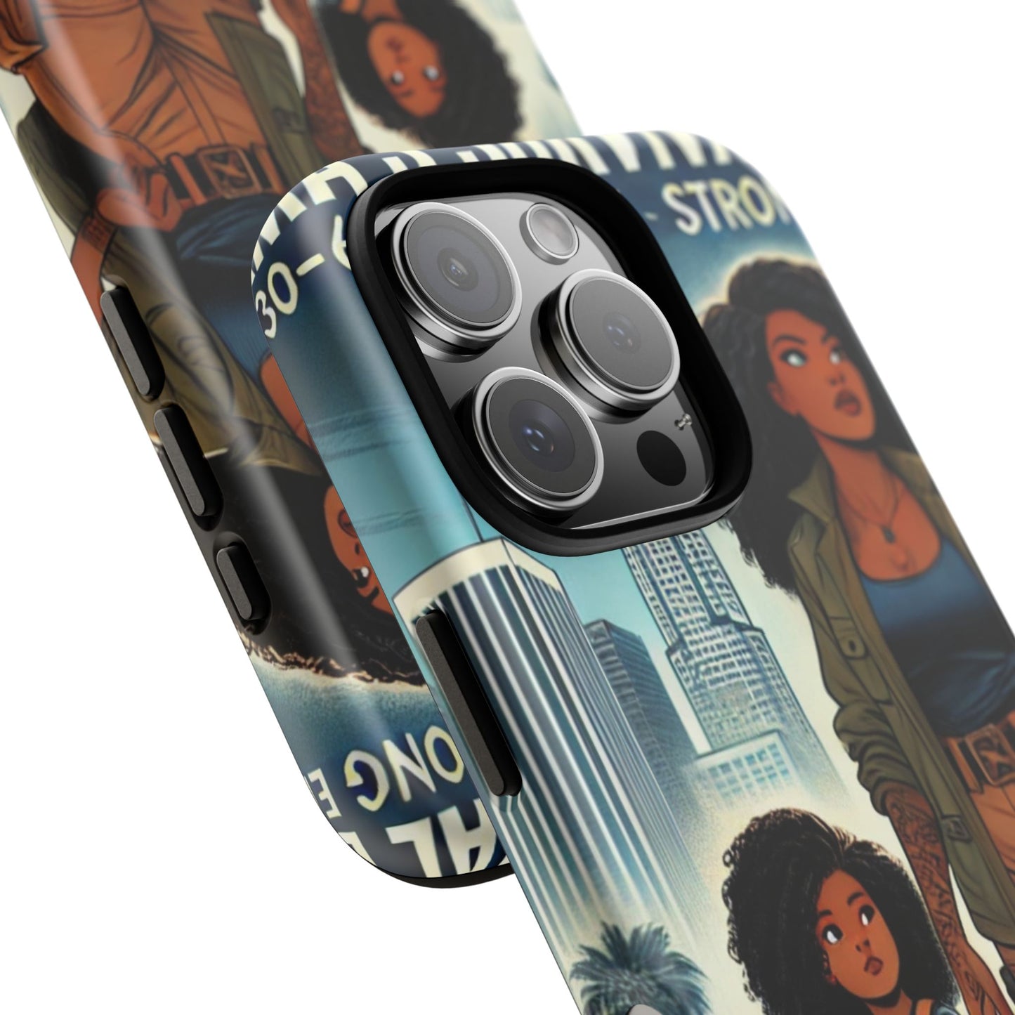 Empowering Phone Case - 'Stay Strong' Survival Design