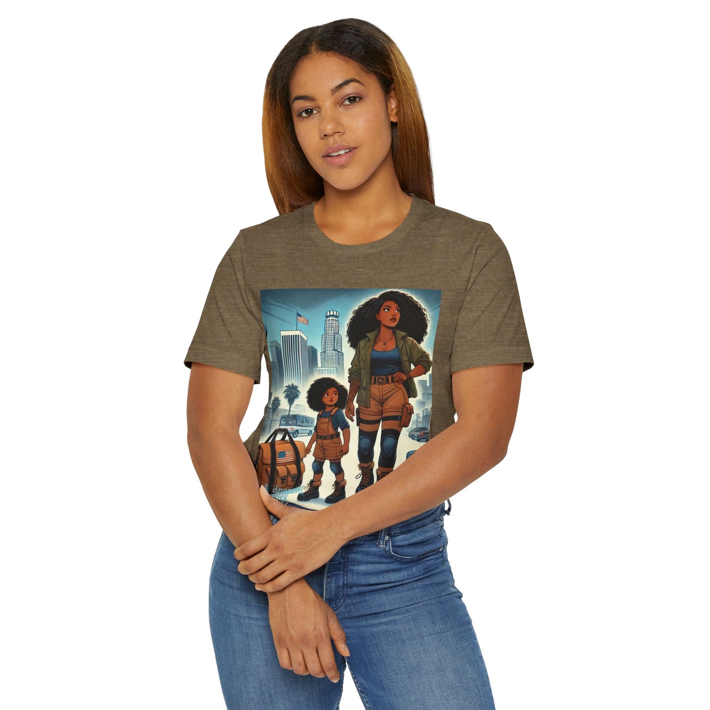 Mama's Survival Blueprint Book -Shirt - Unisex Jersey Tee with Inspiring Artwork