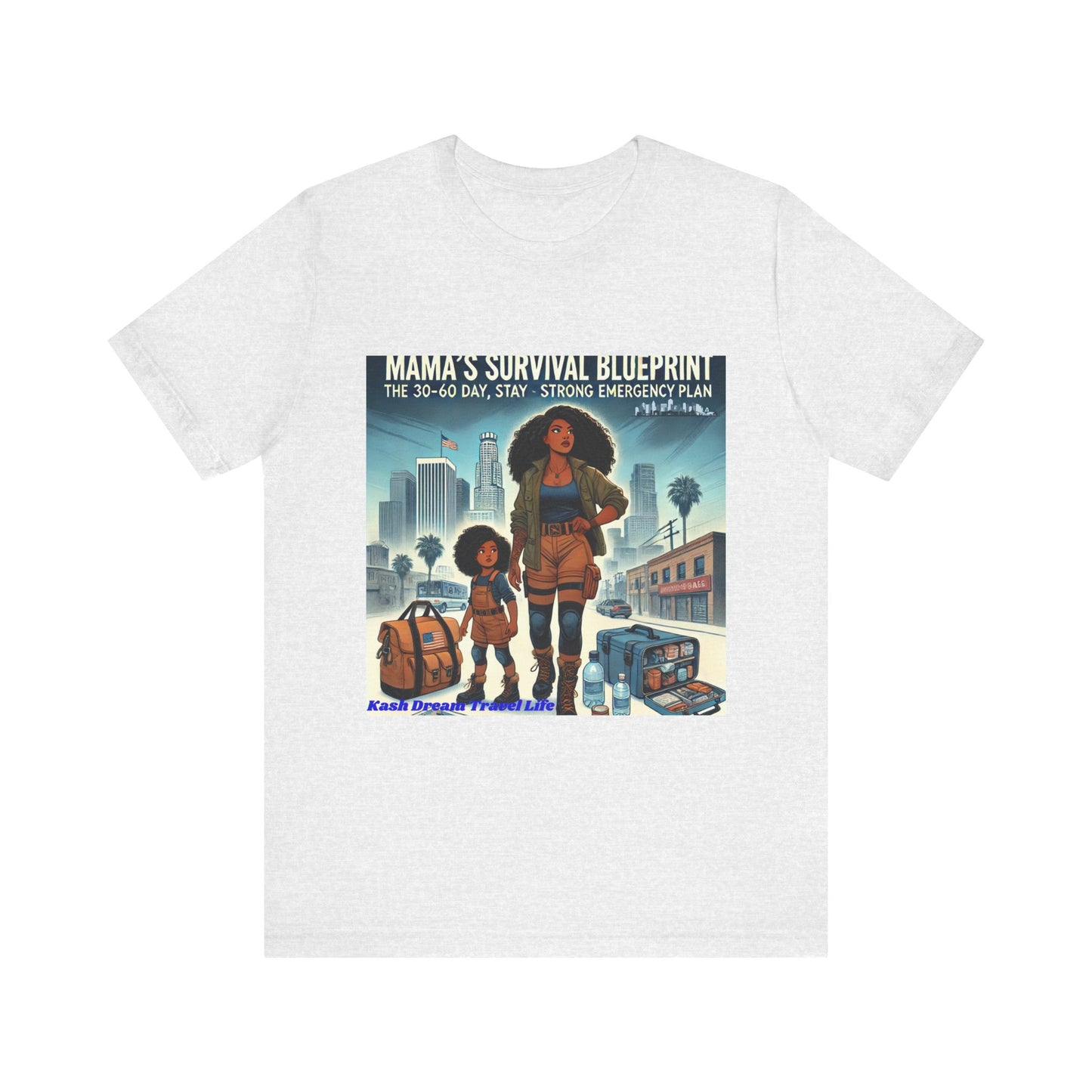 Mama's Survival Blueprint Unisex Tee - Embrace Preparedness and Adventure