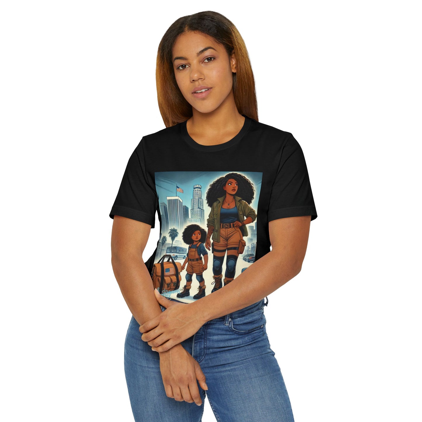 Mama's Survival Blueprint Book -Shirt - Unisex Jersey Tee with Inspiring Artwork