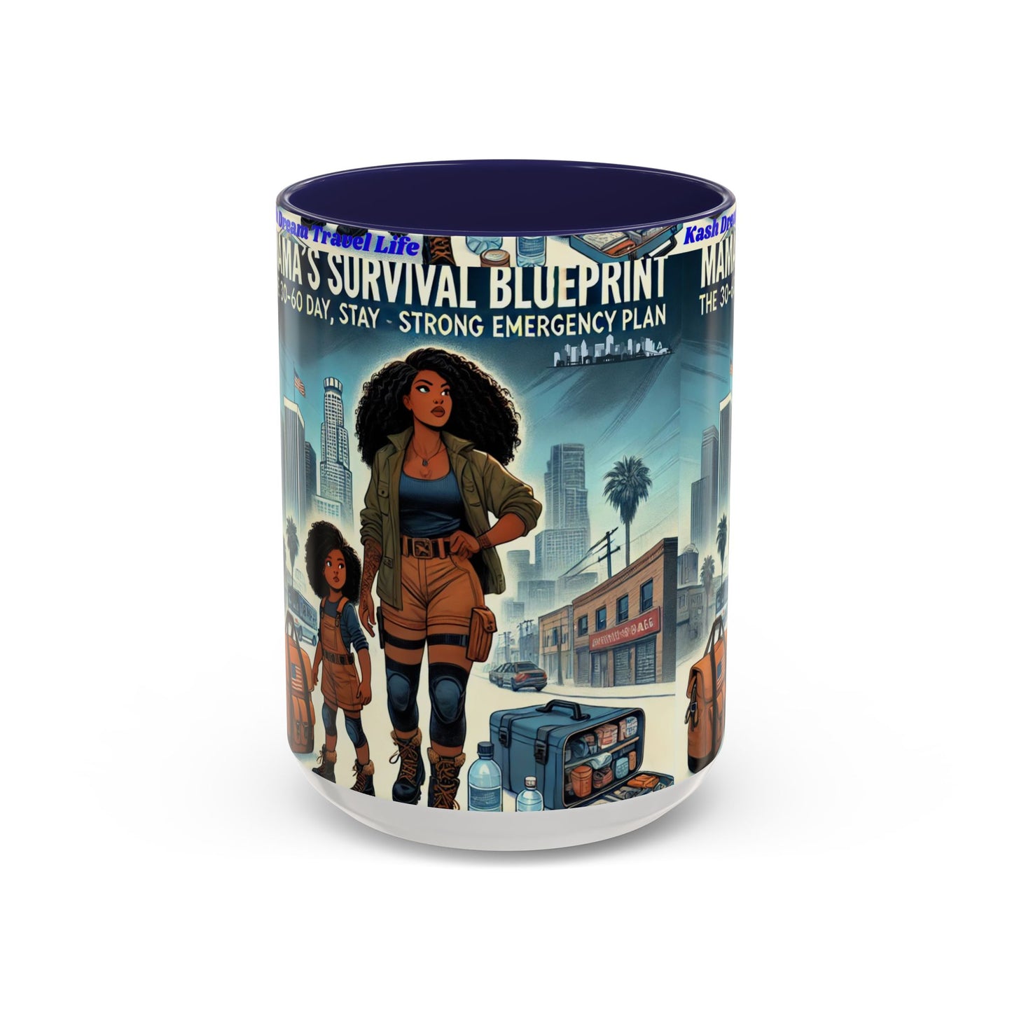 Empowerment Accent Coffee Mug - Survival Plan Design