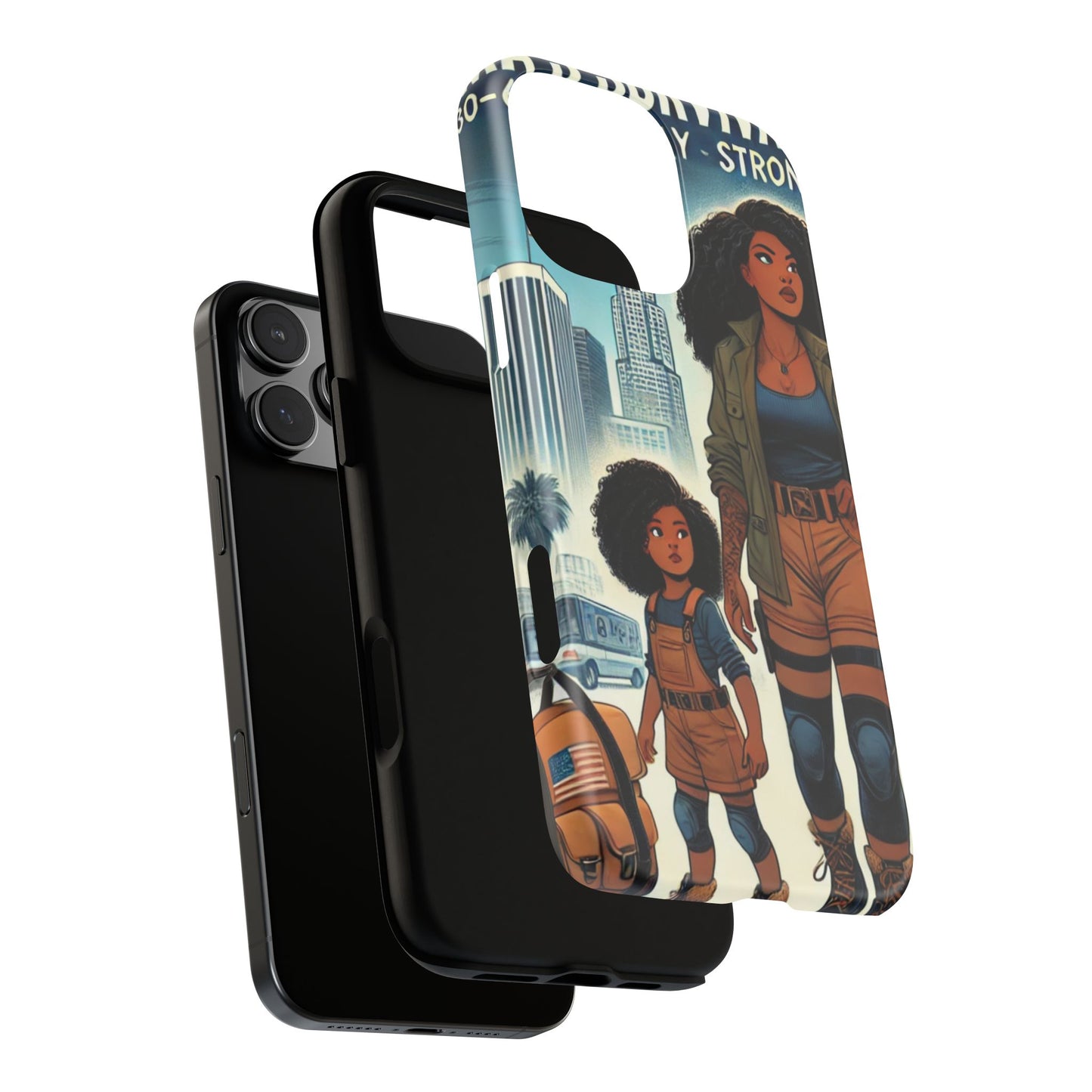 Empowering Phone Case - 'Stay Strong' Survival Design