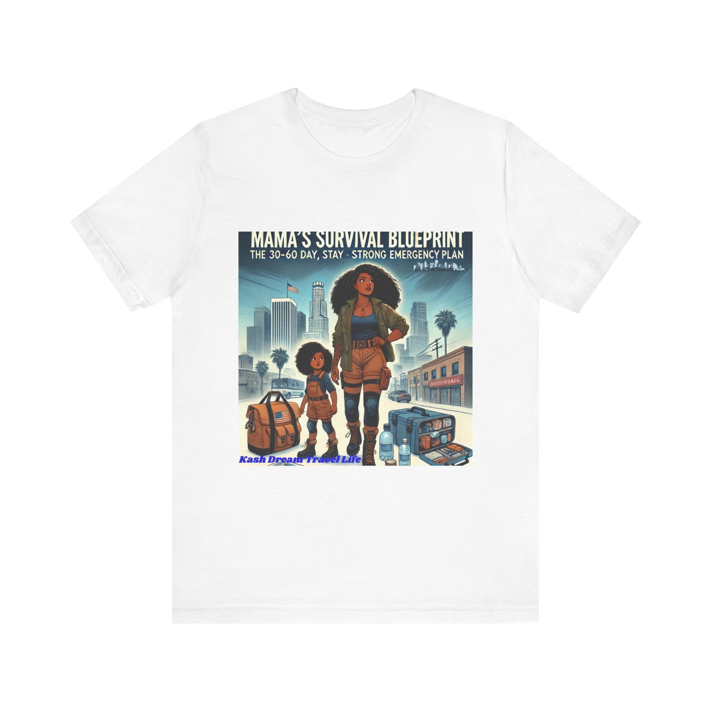 Mama's Survival Blueprint Unisex Tee - Embrace Preparedness and Adventure