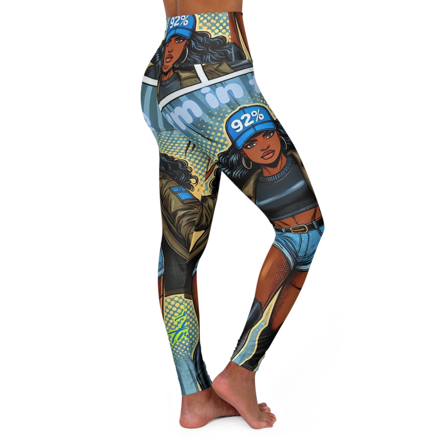 Yoga Leggings for Melanated Ladies