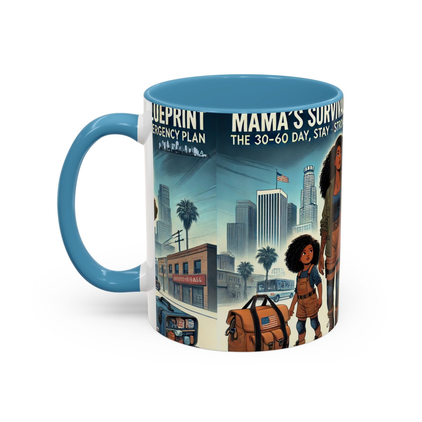 Empowerment Accent Coffee Mug - Survival Plan Design