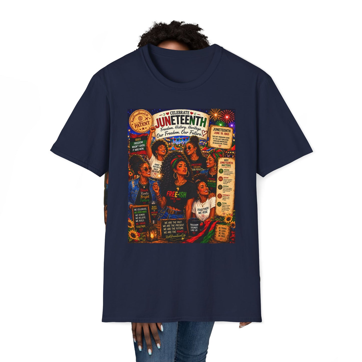 Juneteenth Celebration Freedom Is Not Free T-Shirt