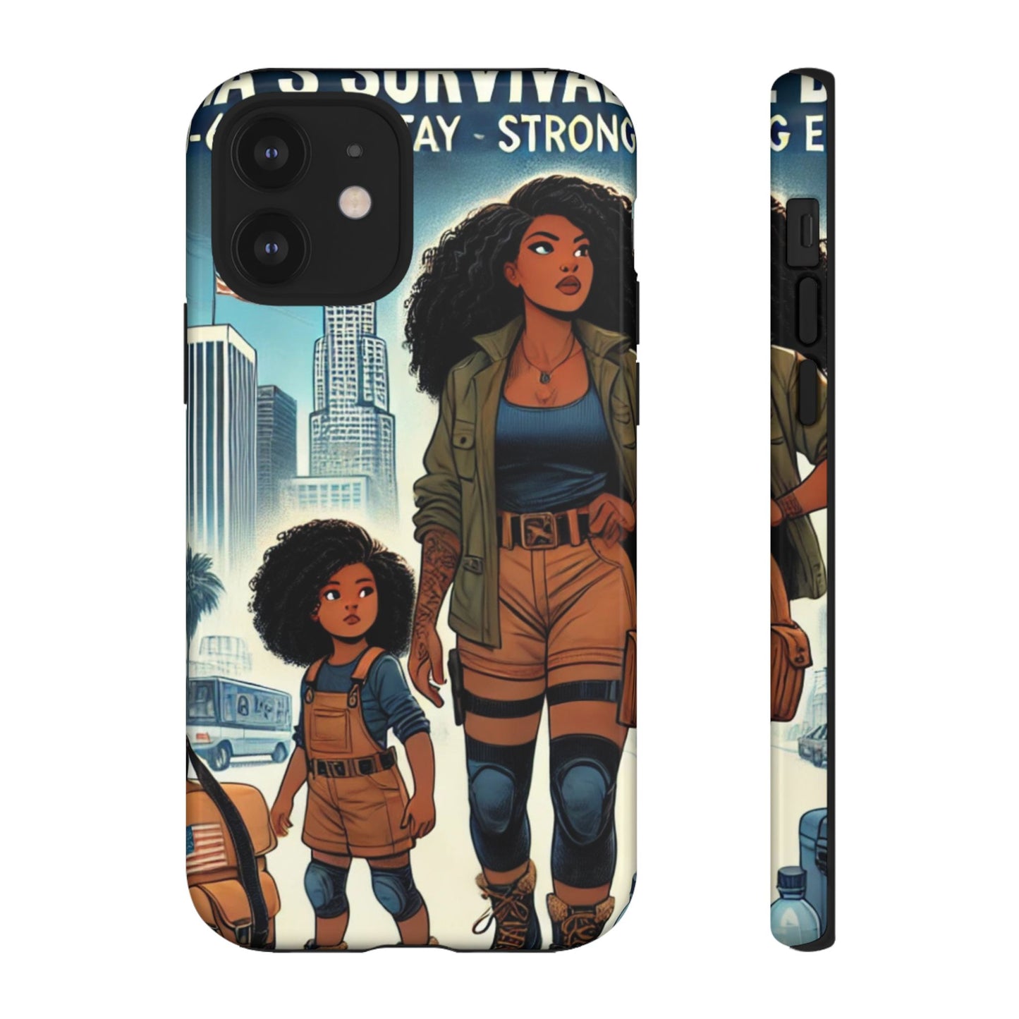 Empowering Phone Case - 'Stay Strong' Survival Design