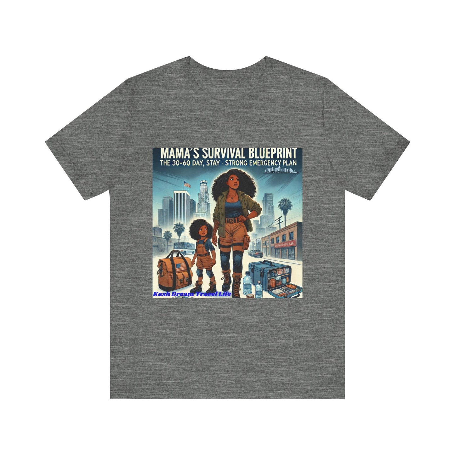 Mama's Survival Blueprint Unisex Tee - Embrace Preparedness and Adventure