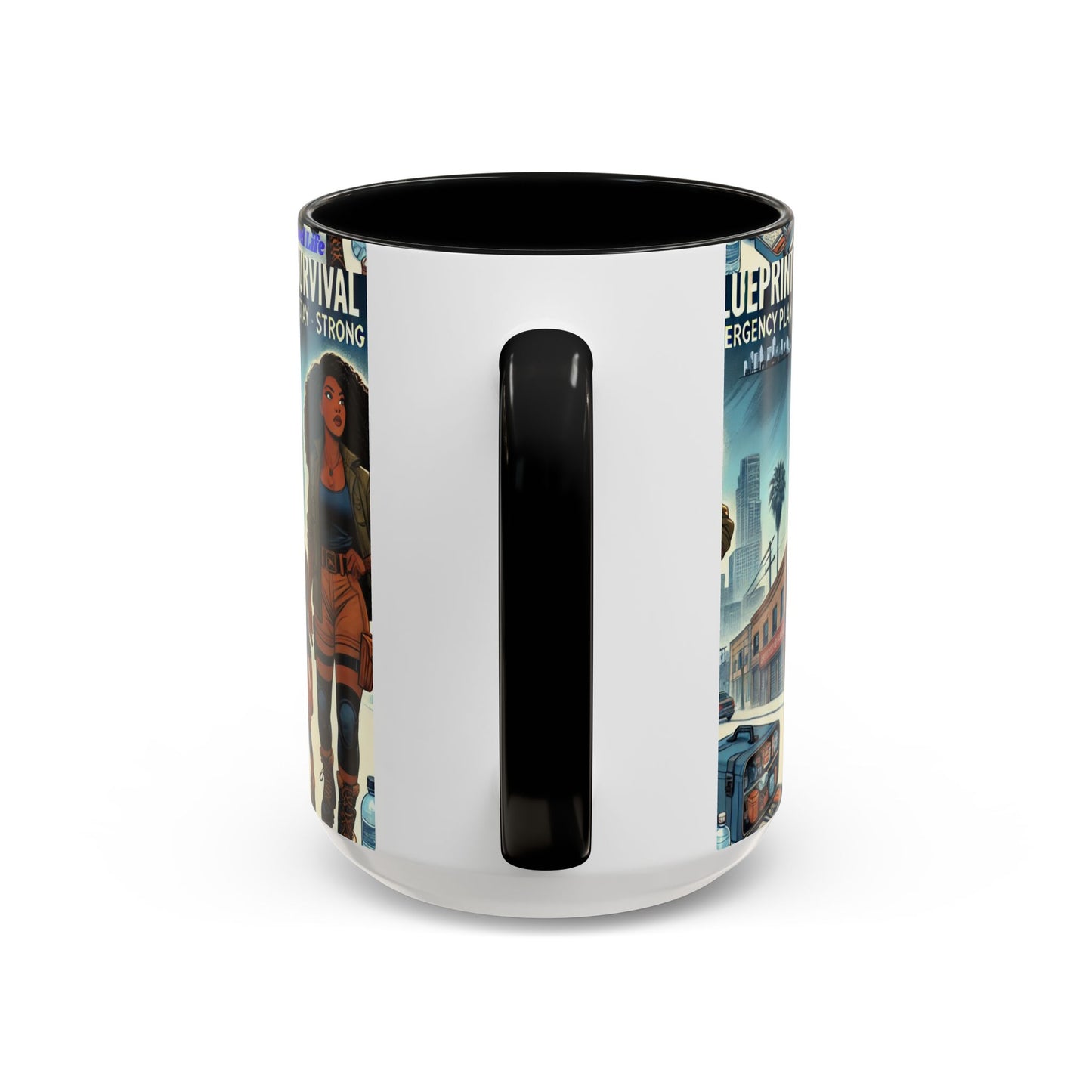 Empowerment Accent Coffee Mug - Survival Plan Design