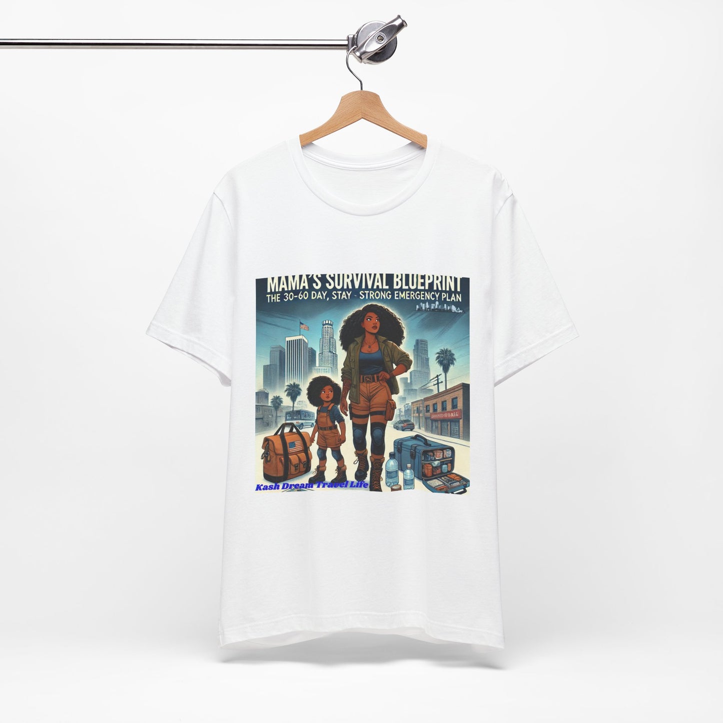 Mama's Survival Blueprint Unisex Tee - Embrace Preparedness and Adventure