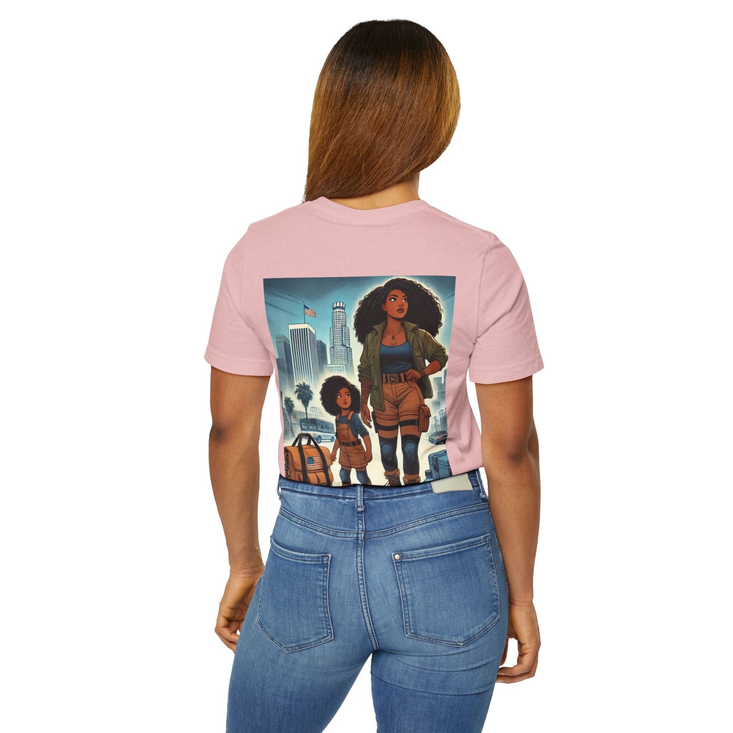 Mama's Survival Blueprint Book -Shirt - Unisex Jersey Tee with Inspiring Artwork
