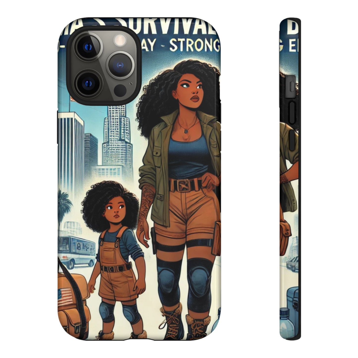 Empowering Phone Case - 'Stay Strong' Survival Design
