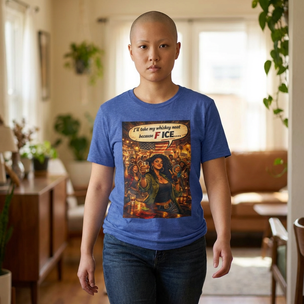 "We All Belong — No ICE" T-Shirt