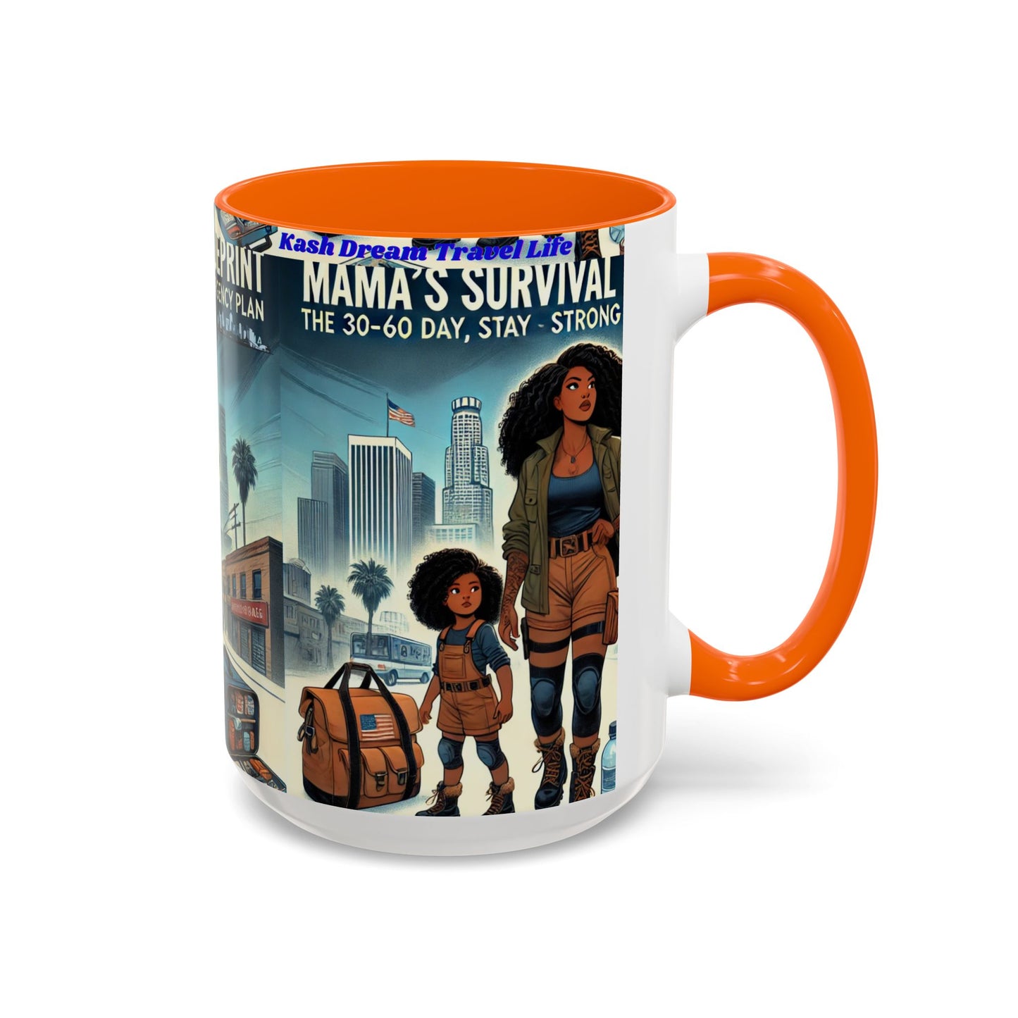 Empowerment Accent Coffee Mug - Survival Plan Design