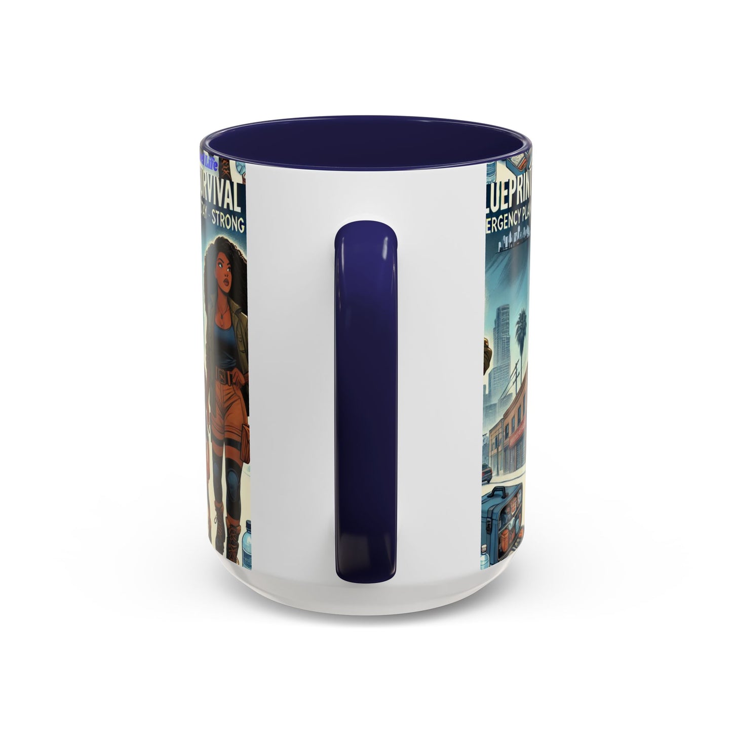 Empowerment Accent Coffee Mug - Survival Plan Design