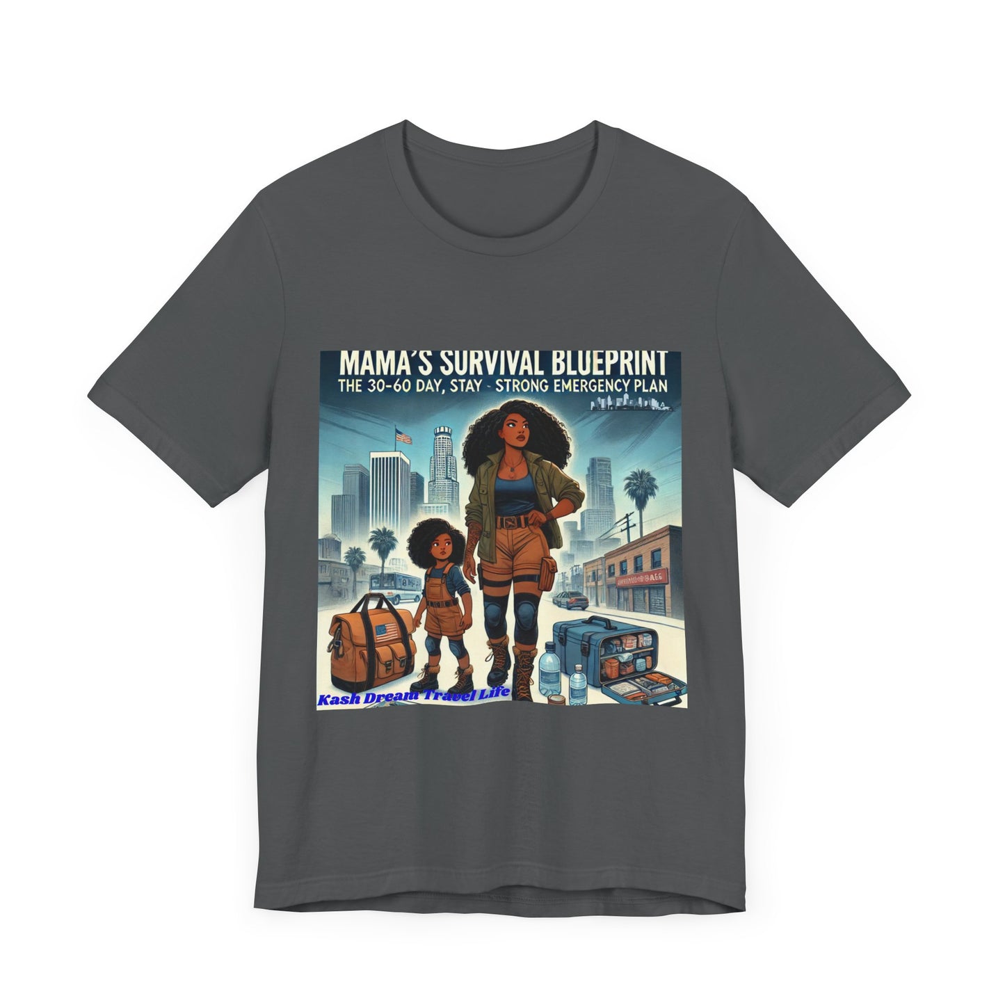 Mama's Survival Blueprint Unisex Tee - Embrace Preparedness and Adventure