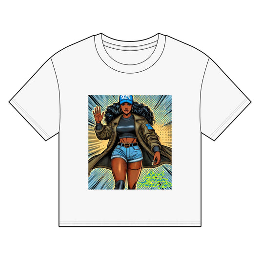 Empowering Women's Organic Boxy T-Shirt - 'I’m in the 92%' Graphic Tee By Kash Dream Travel Life