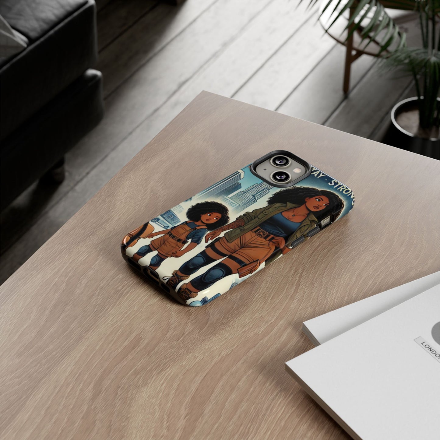 Empowering Phone Case - 'Stay Strong' Survival Design