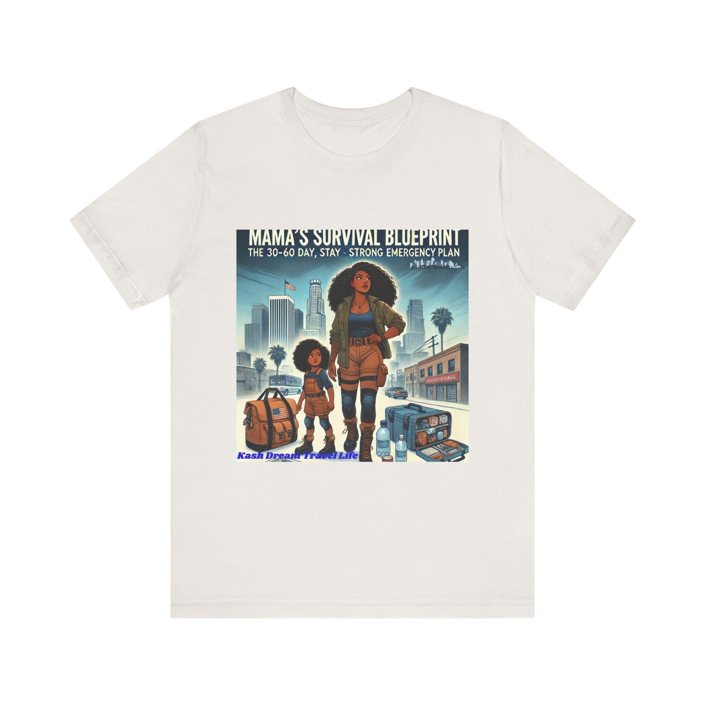 Mama's Survival Blueprint Unisex Tee - Embrace Preparedness and Adventure