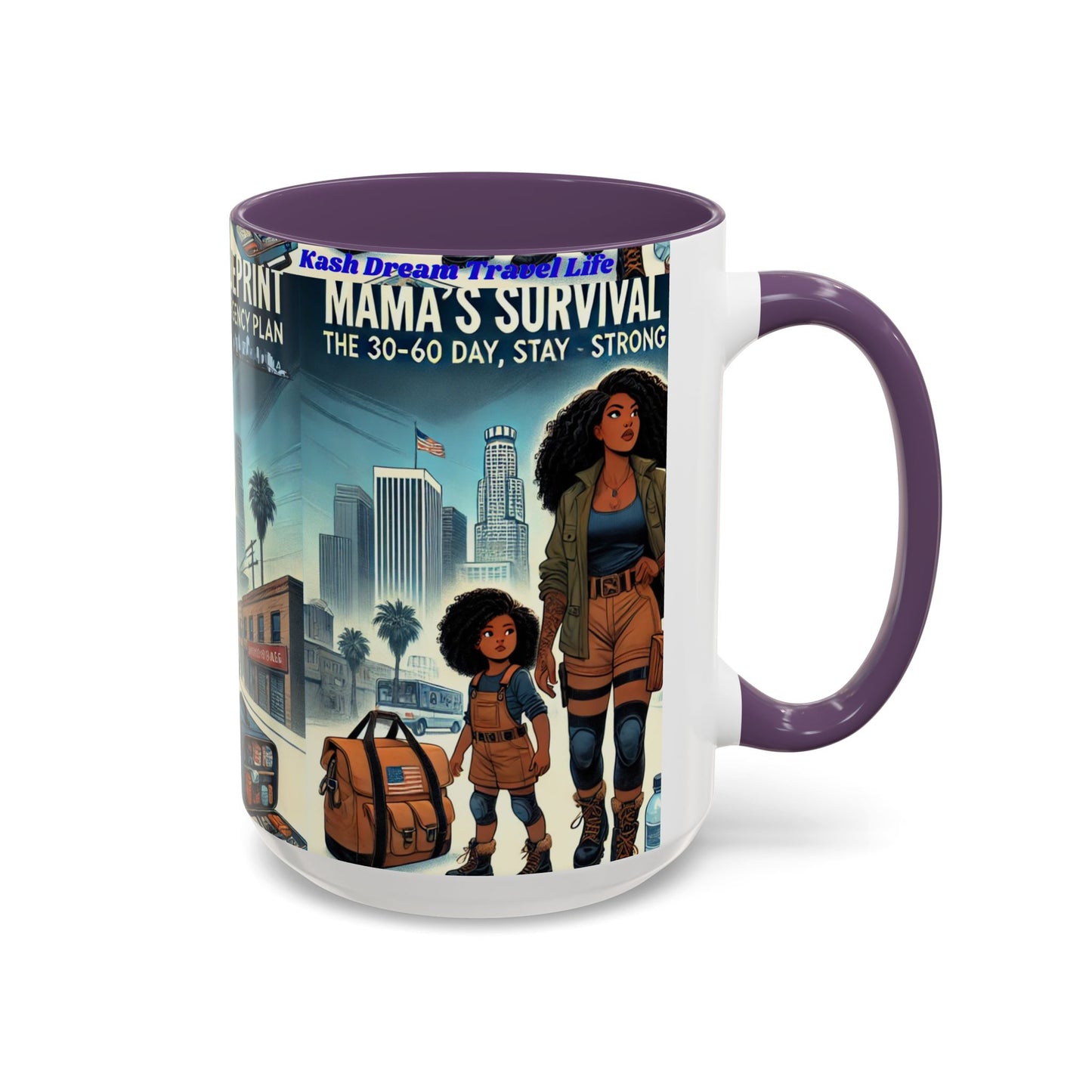 Empowerment Accent Coffee Mug - Survival Plan Design