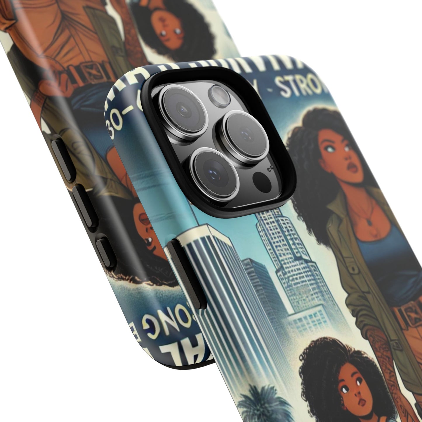 Empowering Phone Case - 'Stay Strong' Survival Design