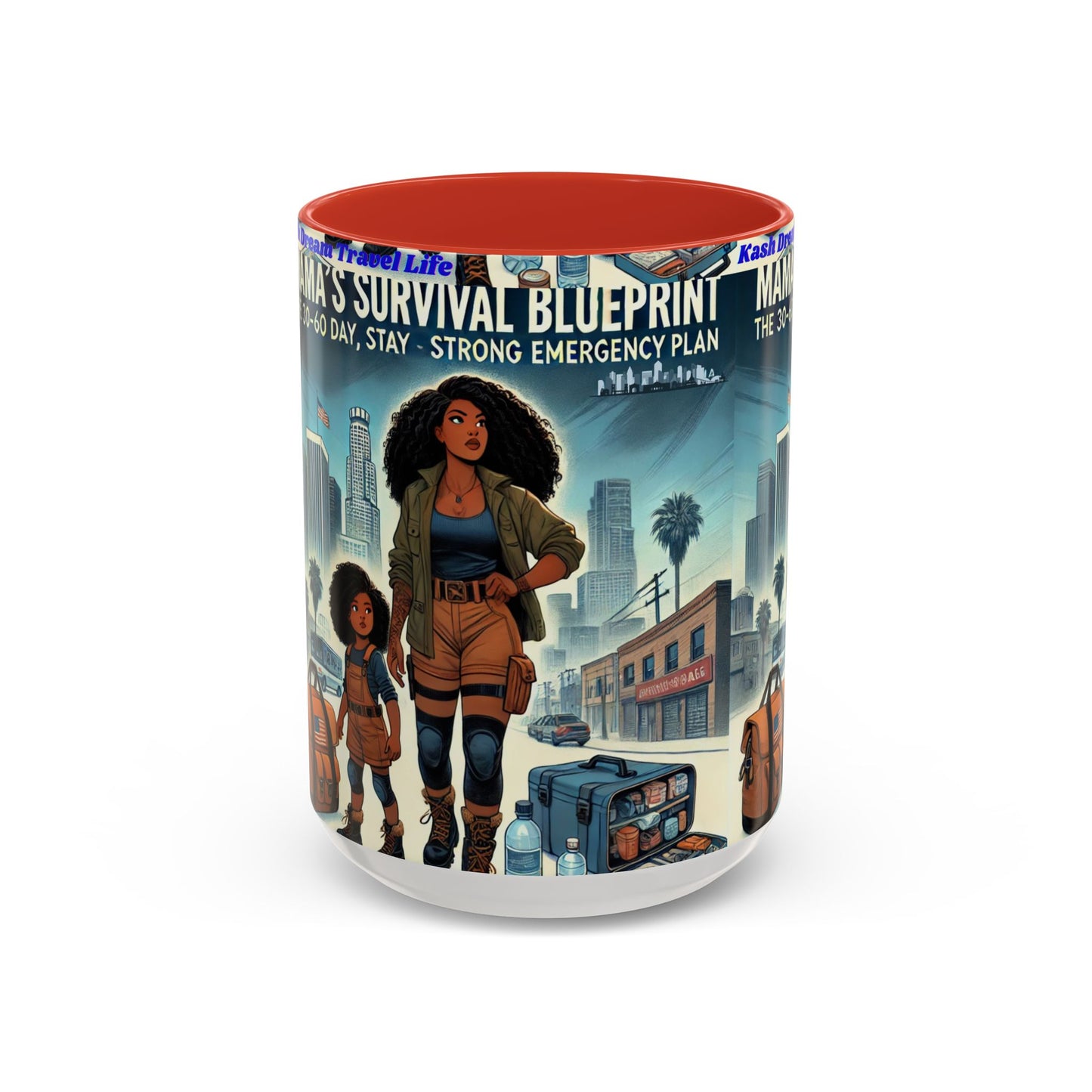 Empowerment Accent Coffee Mug - Survival Plan Design