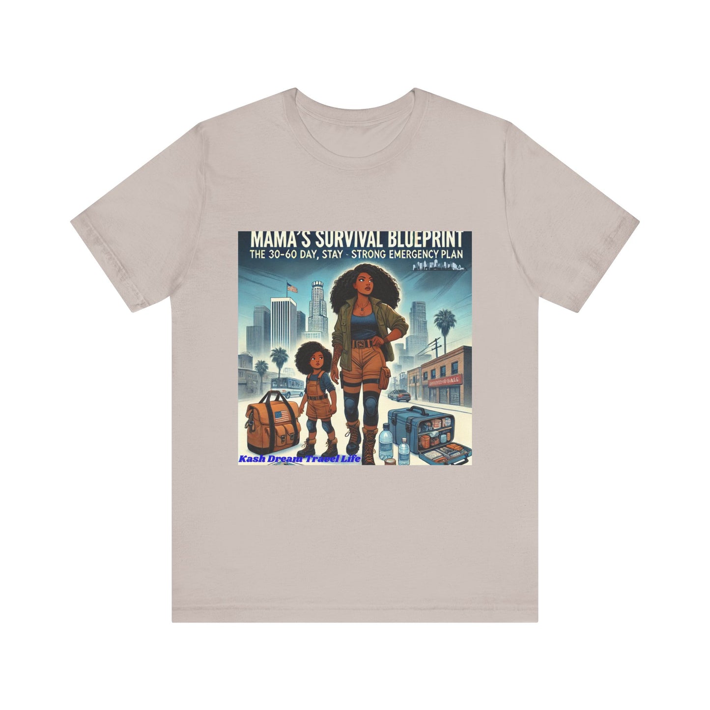 Mama's Survival Blueprint Unisex Tee - Embrace Preparedness and Adventure