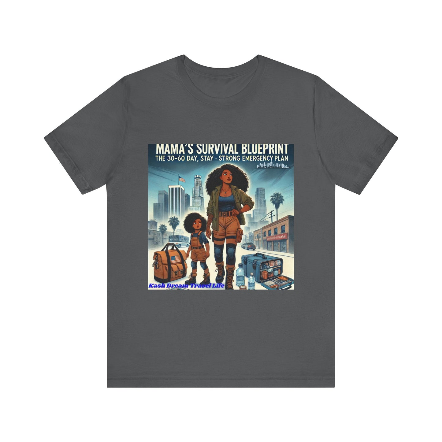 Mama's Survival Blueprint Unisex Tee - Embrace Preparedness and Adventure
