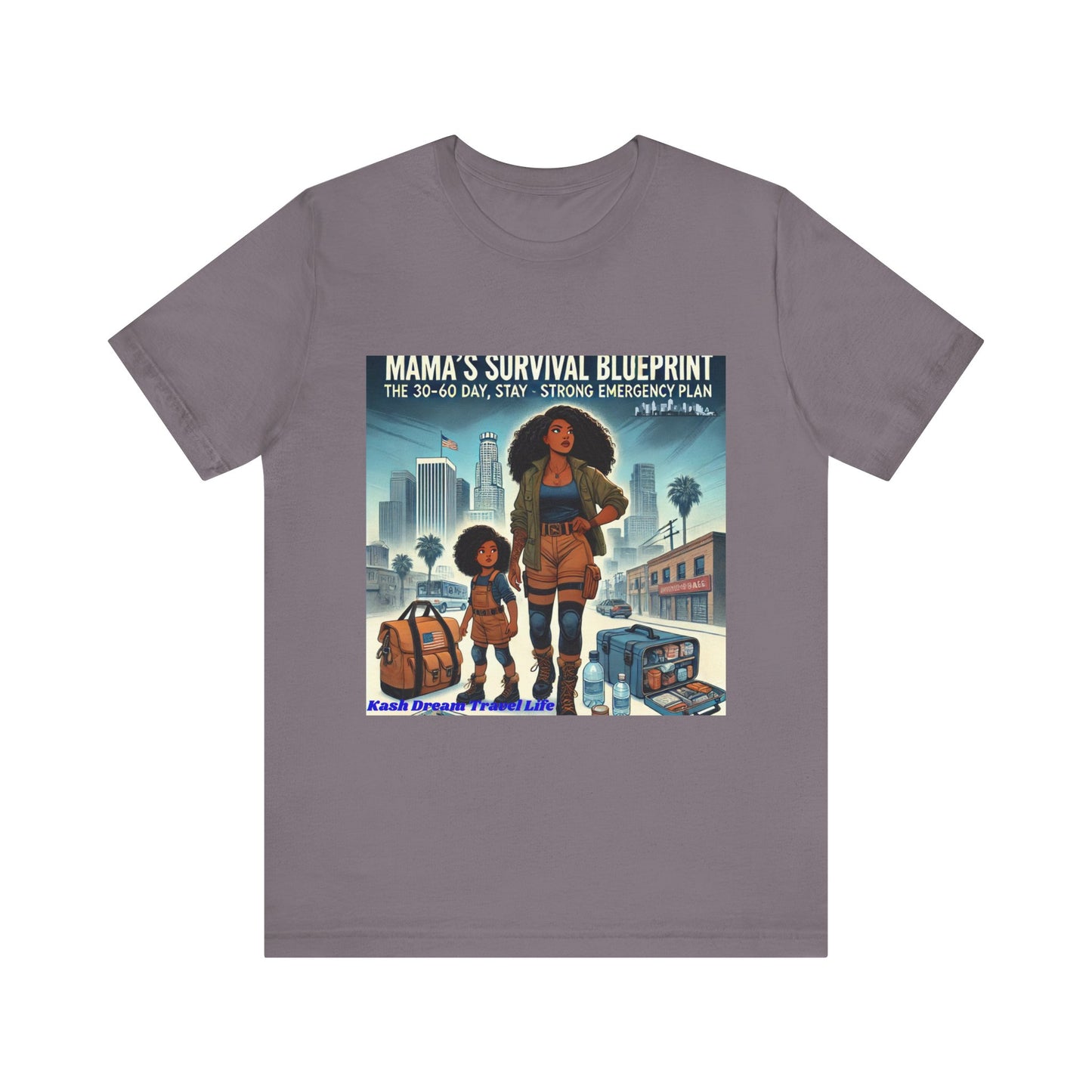 Mama's Survival Blueprint Unisex Tee - Embrace Preparedness and Adventure