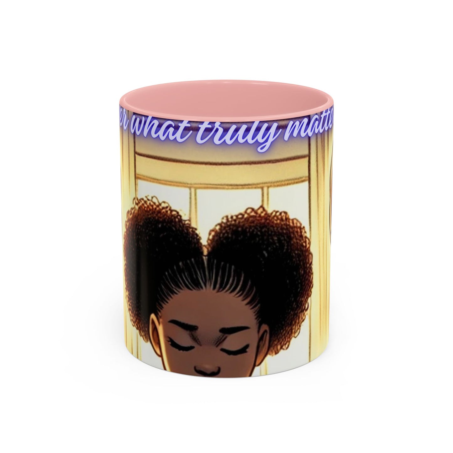 Kash Dream Travel Life Prayer Coffee Mug, Spiritual Mug, Black Family Accent Mug, Faith-Inspired Gift, Family Connection Cup
