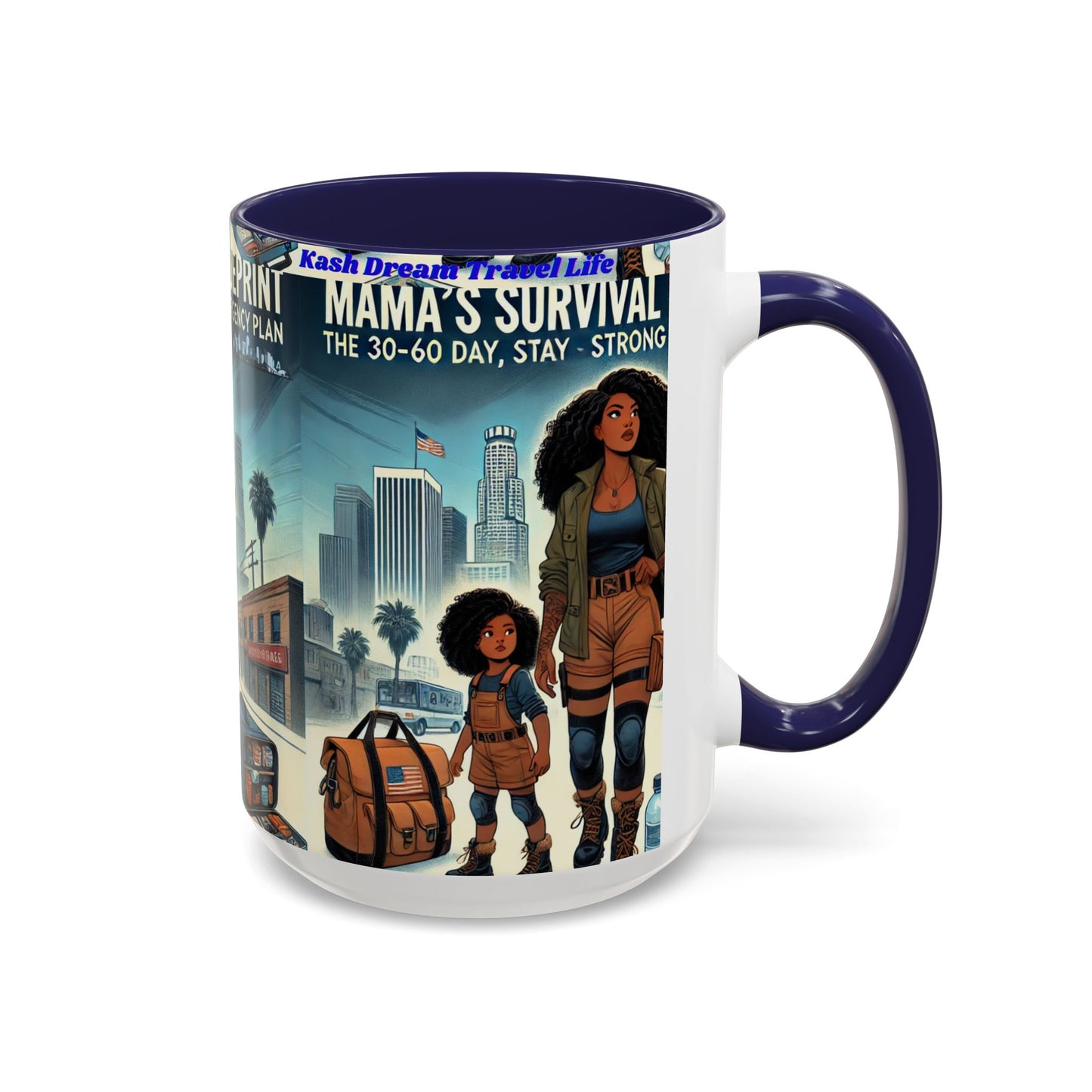 Empowerment Accent Coffee Mug - Survival Plan Design