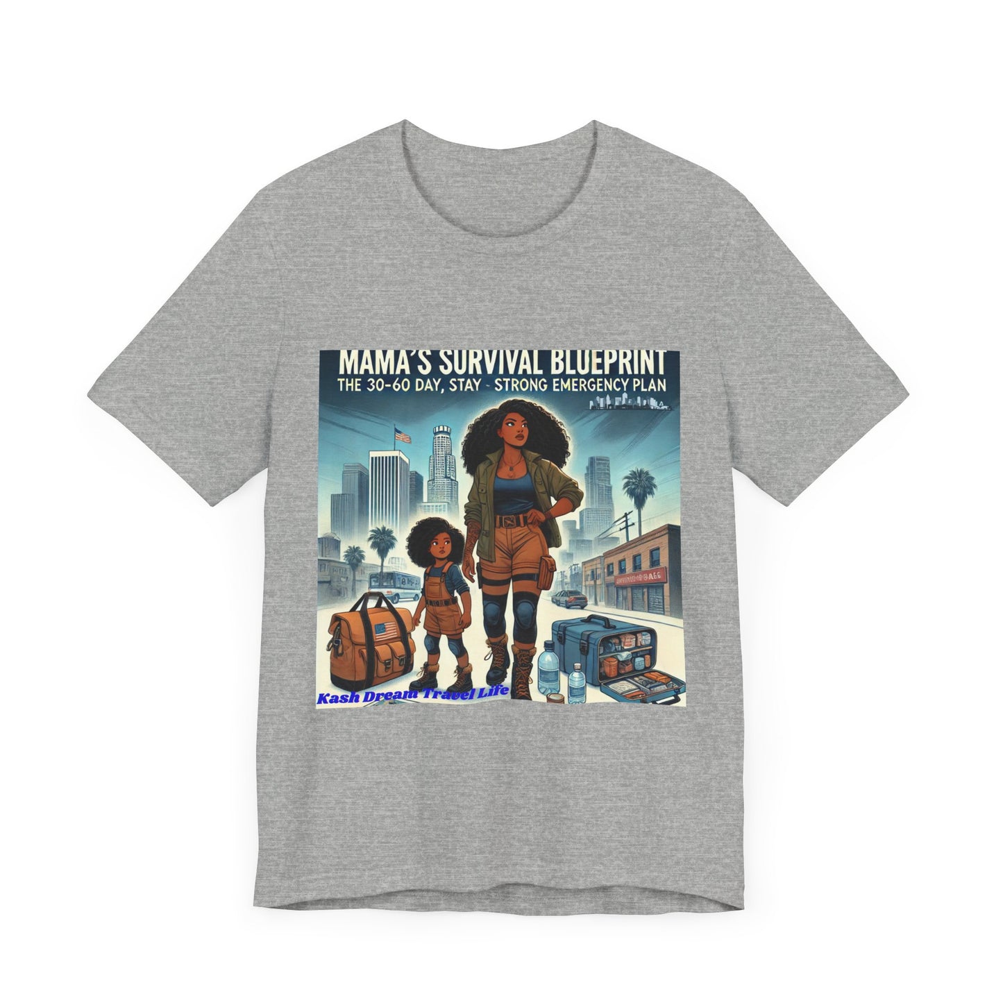 Mama's Survival Blueprint Unisex Tee - Embrace Preparedness and Adventure