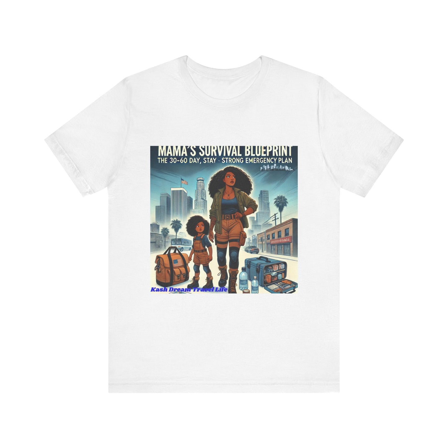 Mama's Survival Blueprint Unisex Tee - Embrace Preparedness and Adventure