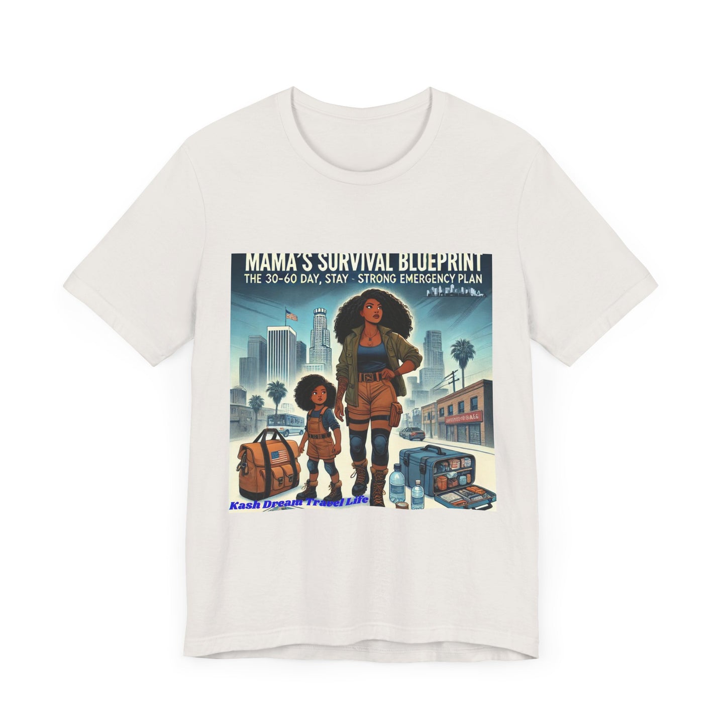 Mama's Survival Blueprint Unisex Tee - Embrace Preparedness and Adventure