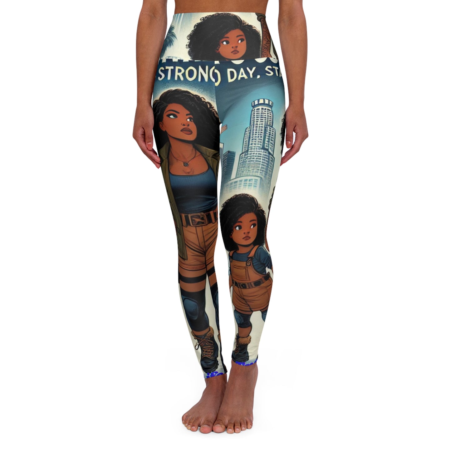 Yoga Leggings - Empowerment Leggings from Mama's Blueprint Book