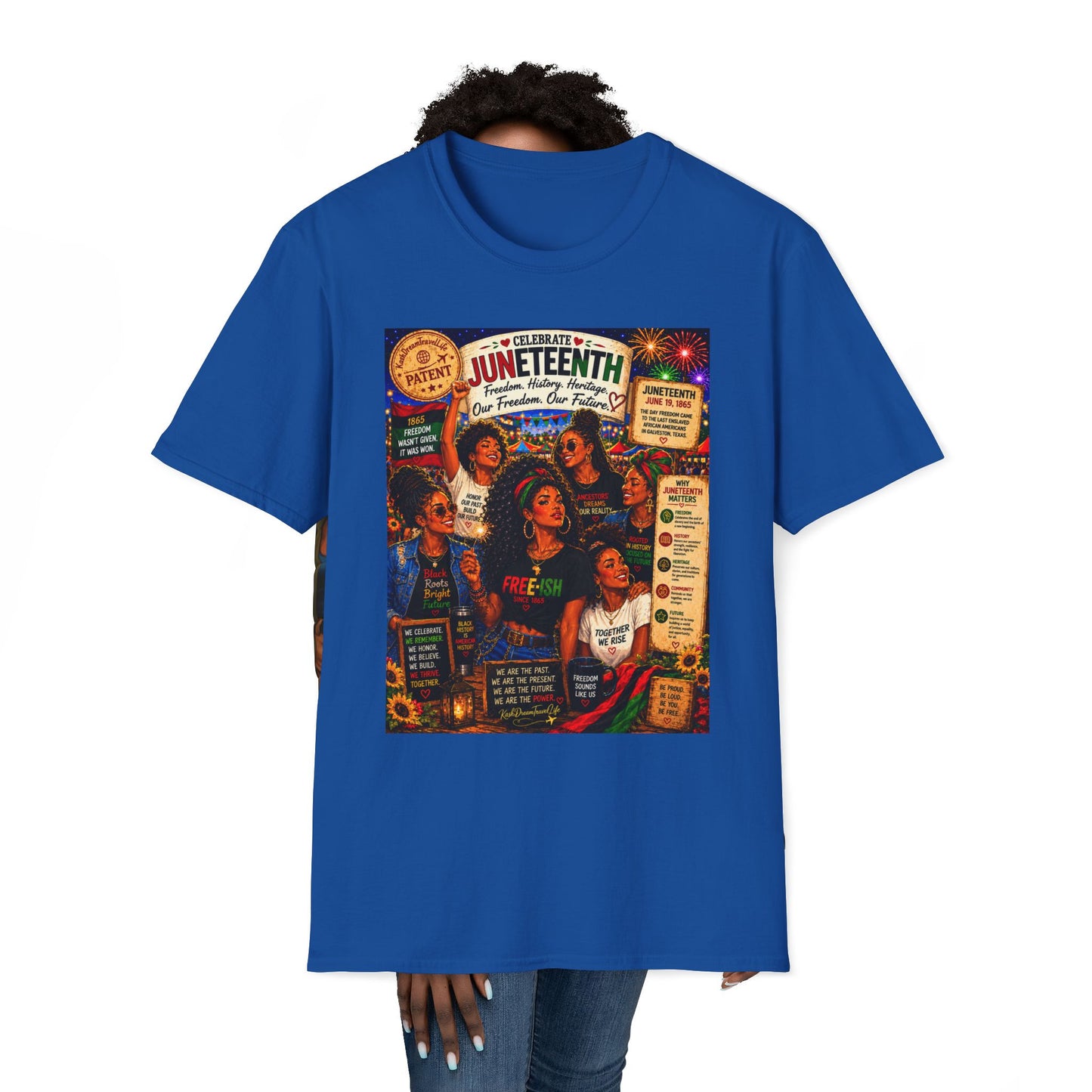 Juneteenth Celebration Freedom Is Not Free T-Shirt