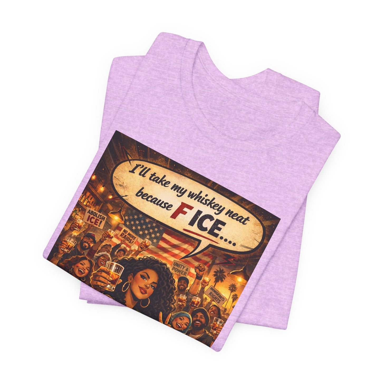 "We All Belong — No ICE" T-Shirt