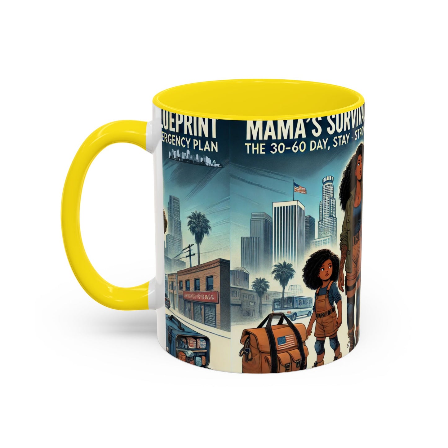 Empowerment Accent Coffee Mug - Survival Plan Design