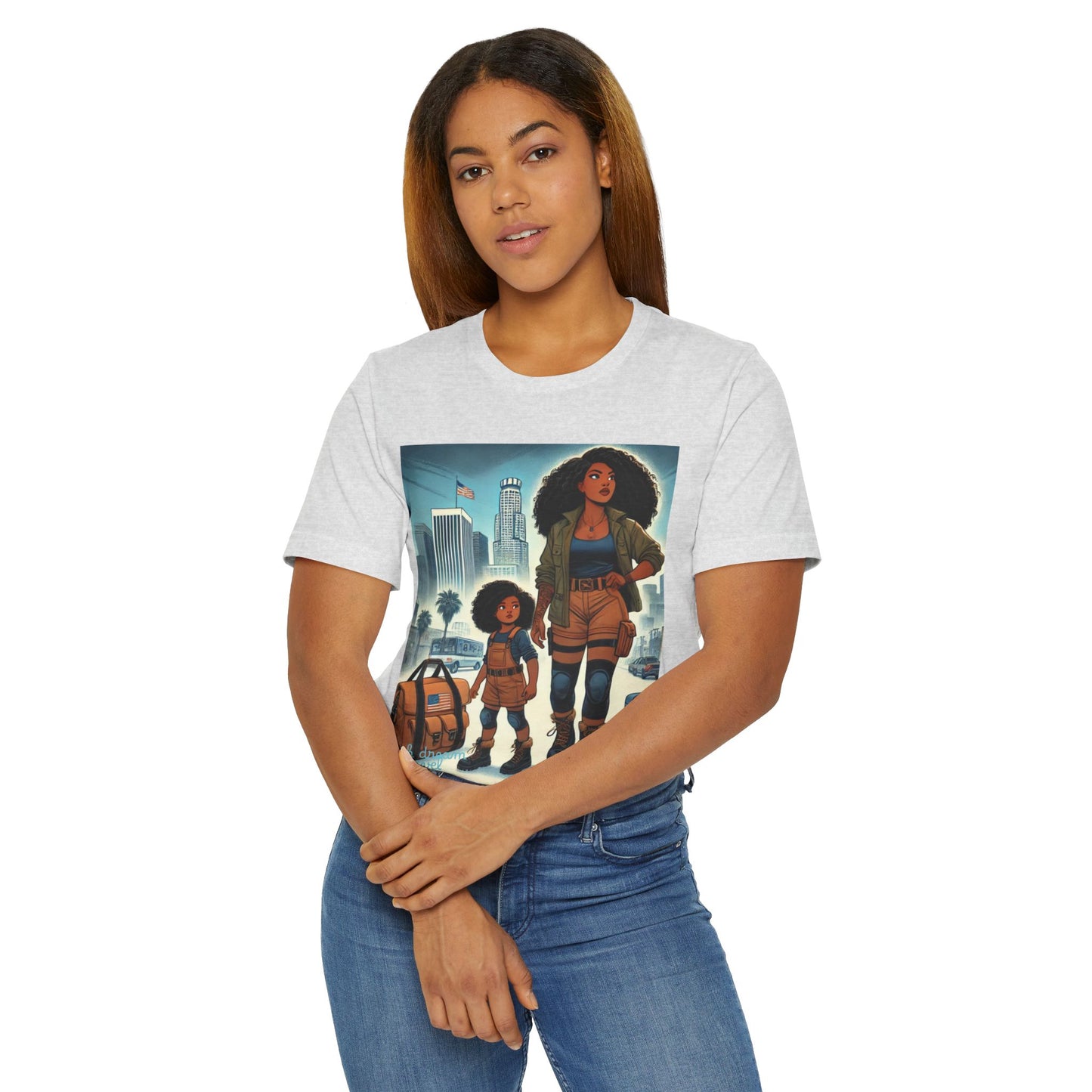 Mama's Survival Blueprint Book -Shirt - Unisex Jersey Tee with Inspiring Artwork