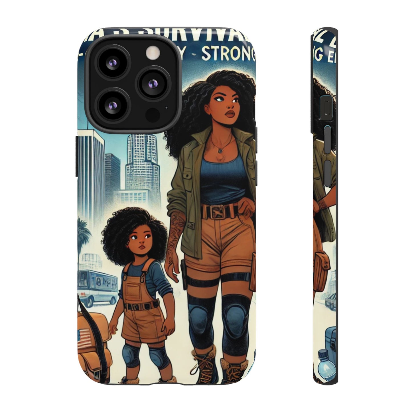 Empowering Phone Case - 'Stay Strong' Survival Design