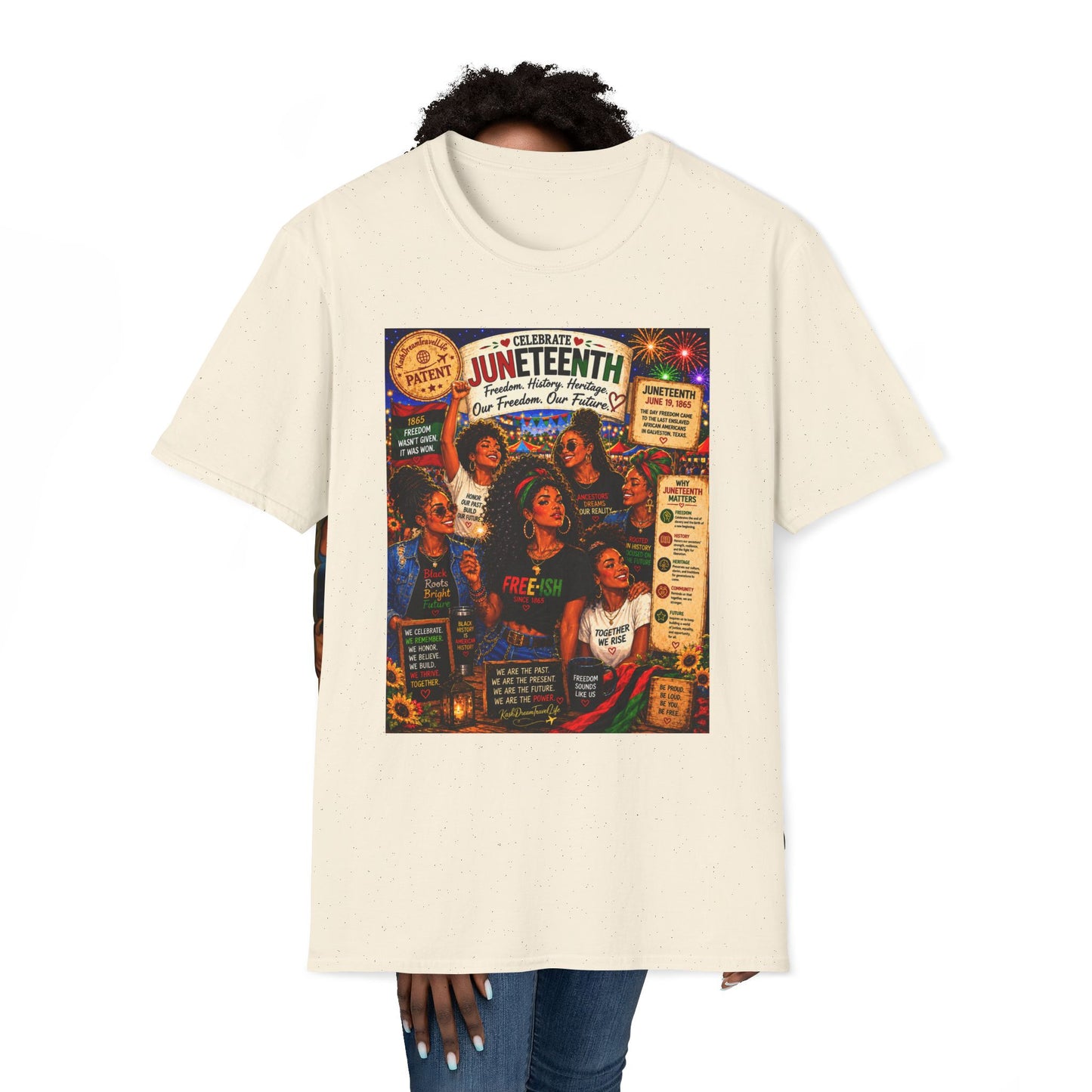 Juneteenth Celebration Freedom Is Not Free T-Shirt