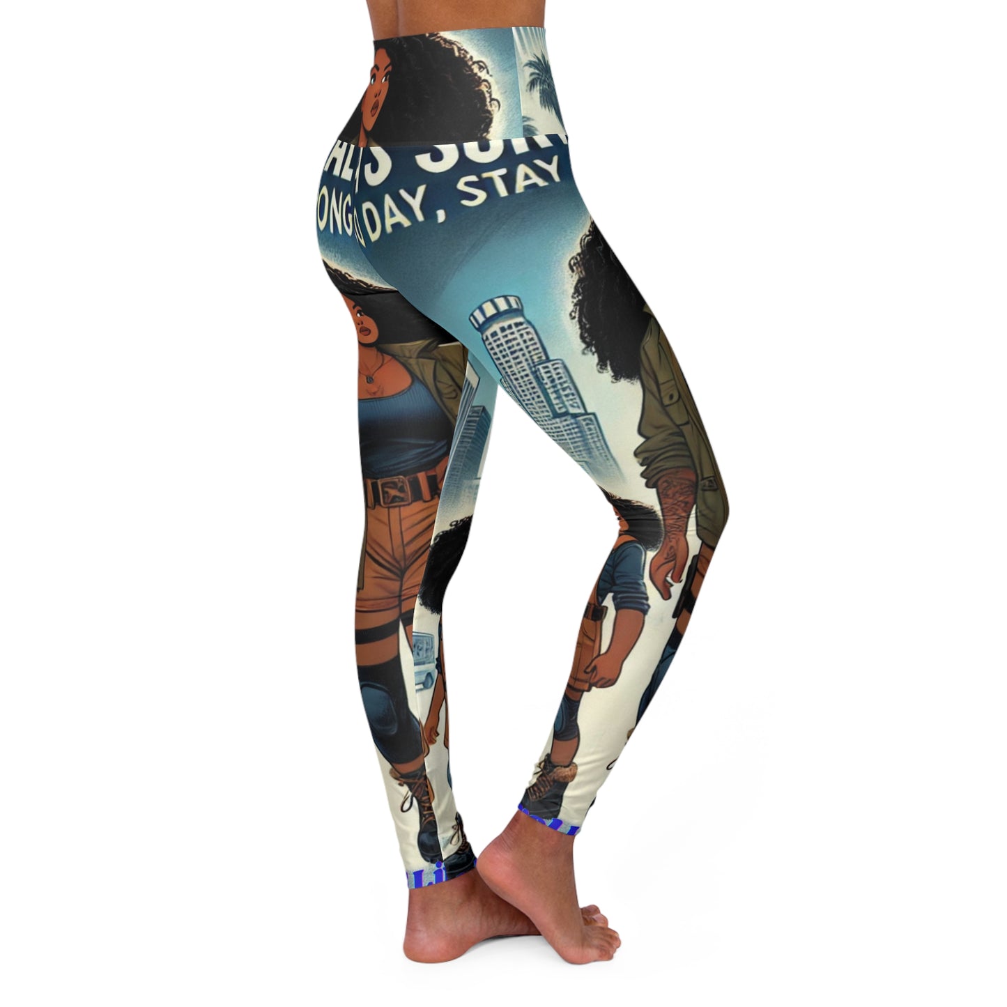Yoga Leggings - Empowerment Leggings from Mama's Blueprint Book