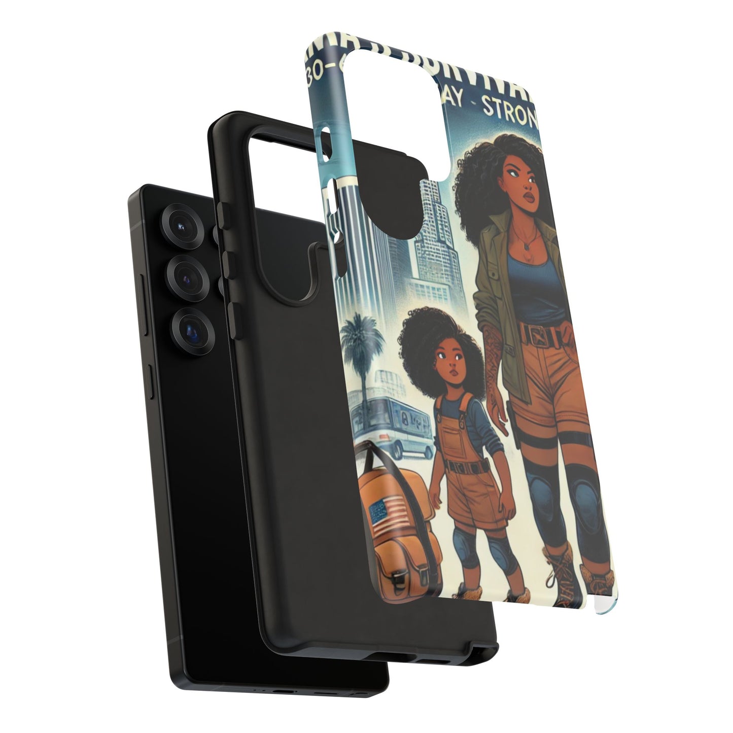 Empowering Phone Case - 'Stay Strong' Survival Design