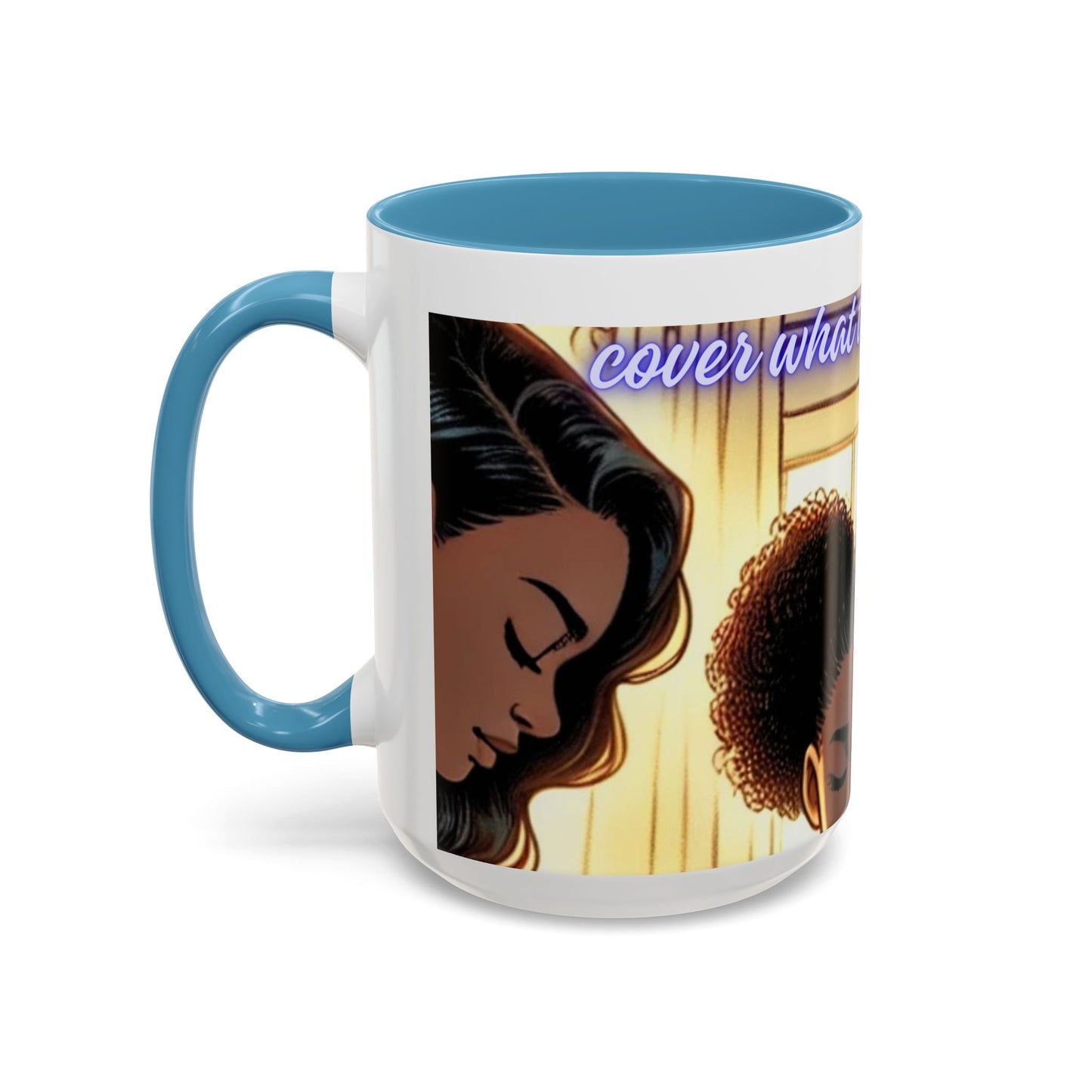 Kash Dream Travel Life Prayer Coffee Mug, Spiritual Mug, Black Family Accent Mug, Faith-Inspired Gift, Family Connection Cup